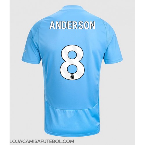 Camisa de Futebol Nottingham Forest Elliot Anderson #8 Equipamento Alternativo 2024-25 Manga Curta